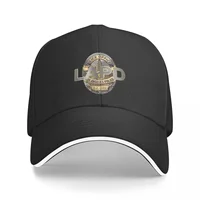 POLICE OFFICER LAPD Baseball Caps Snapback Fashion Baseball Hats Breathable Casual Outdoor Unisex Polychromatic Customizable 1