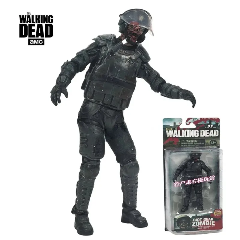 

Original 5-inch 1/12 Anime Figure GAS MASK ZOMBIE McFarland The Walking Dead Movie and TV Series Action Figures Scale Model Toy