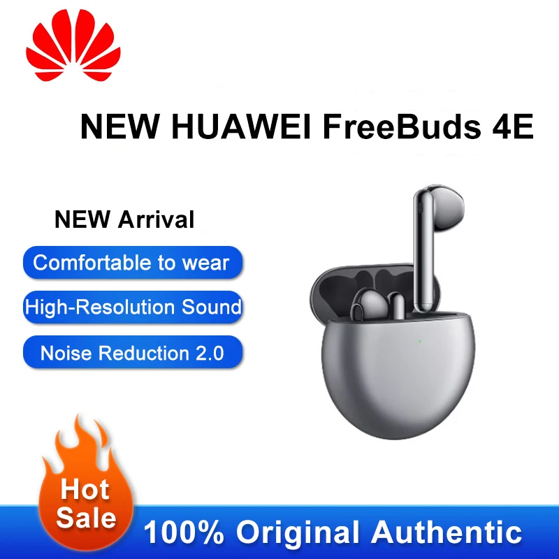 

Новая беспроводная Bluetooth-гарнитура Huawei freebuds 4E, активное шумоподавление, занятия спортом, низкая задержка и длительный срок службы батареи