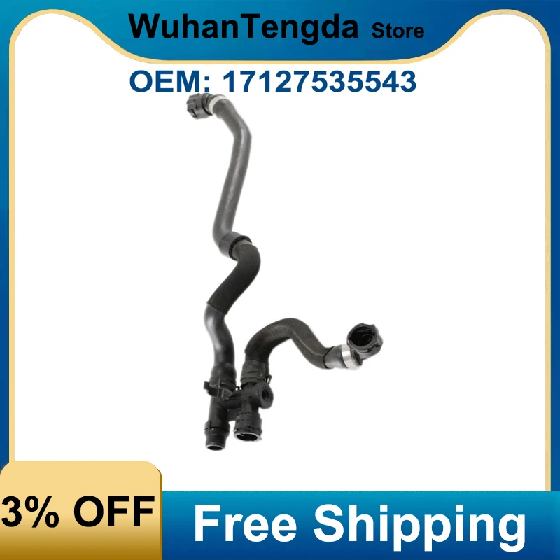 

17127535543 New Coolant Return Pipe Line Intake System for BMW X3 X4 G01 G02 G08 30iX B46 20iX Cooling Water Pipe Radiator Hose