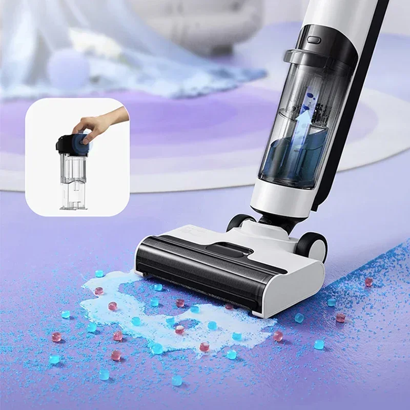 Shunzao High Temperature Smart Scrubber H100 pro Smart Home Vacuum Cleaner Electrical Electric Floor Mop Traction Boost 6