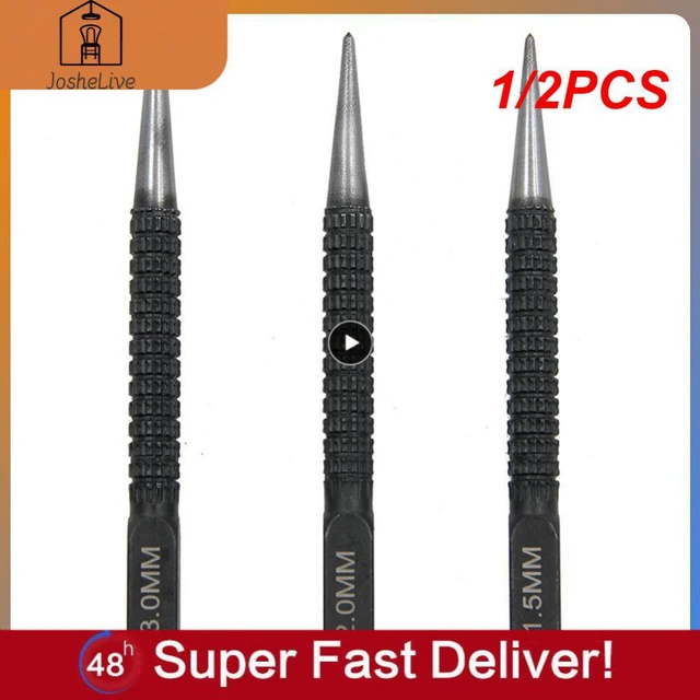 1pc 1.5mm/2mm/3mm Alloy Steel Center Punch Metal Wood Marking