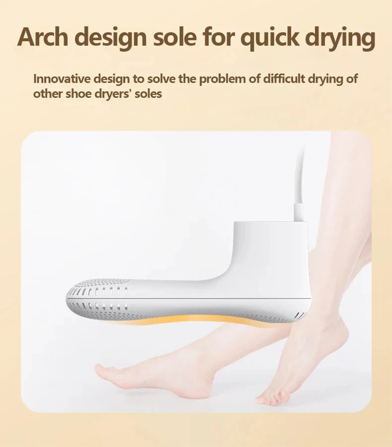 Modern Quick Clean Deodorizing Shoe Dryer