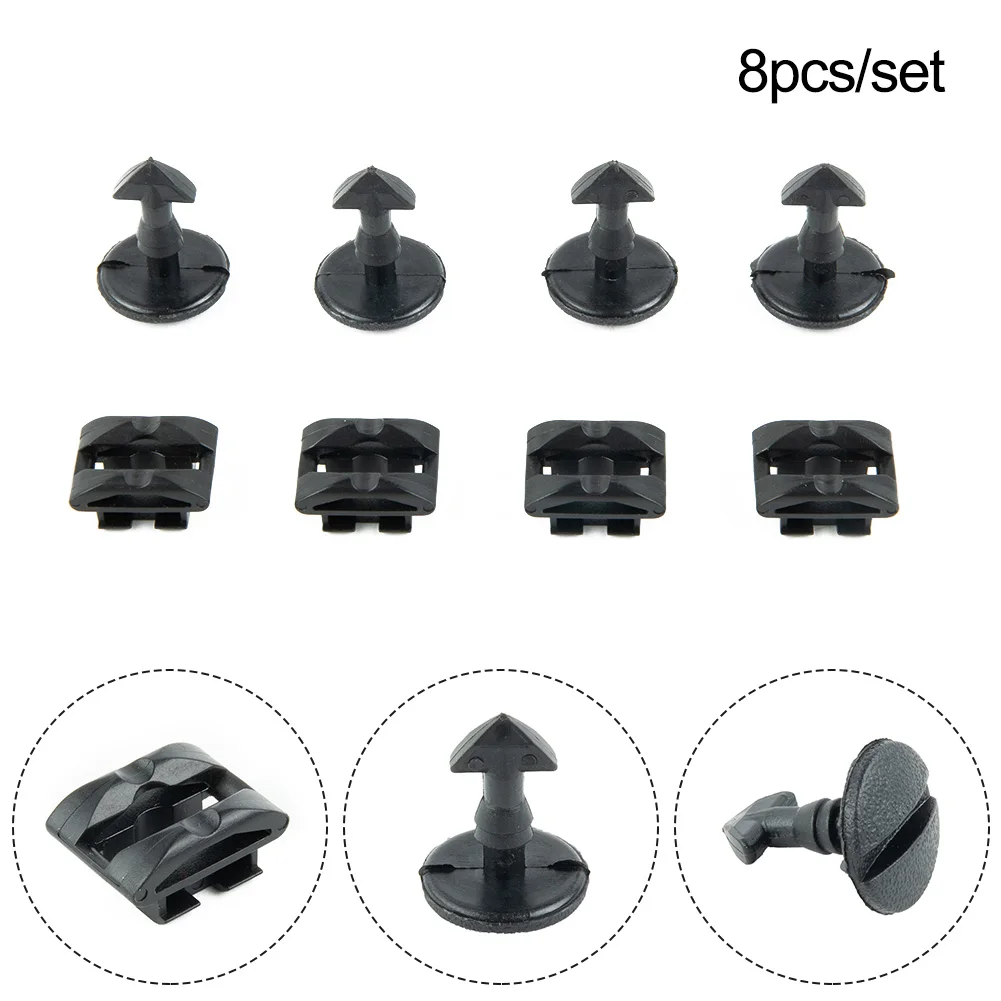Clip De Pare-Chocs Pour Land Rover Discovery 3/4 Et Range Rover Sport - Noir - 2 Pièces - Réf DYR500010