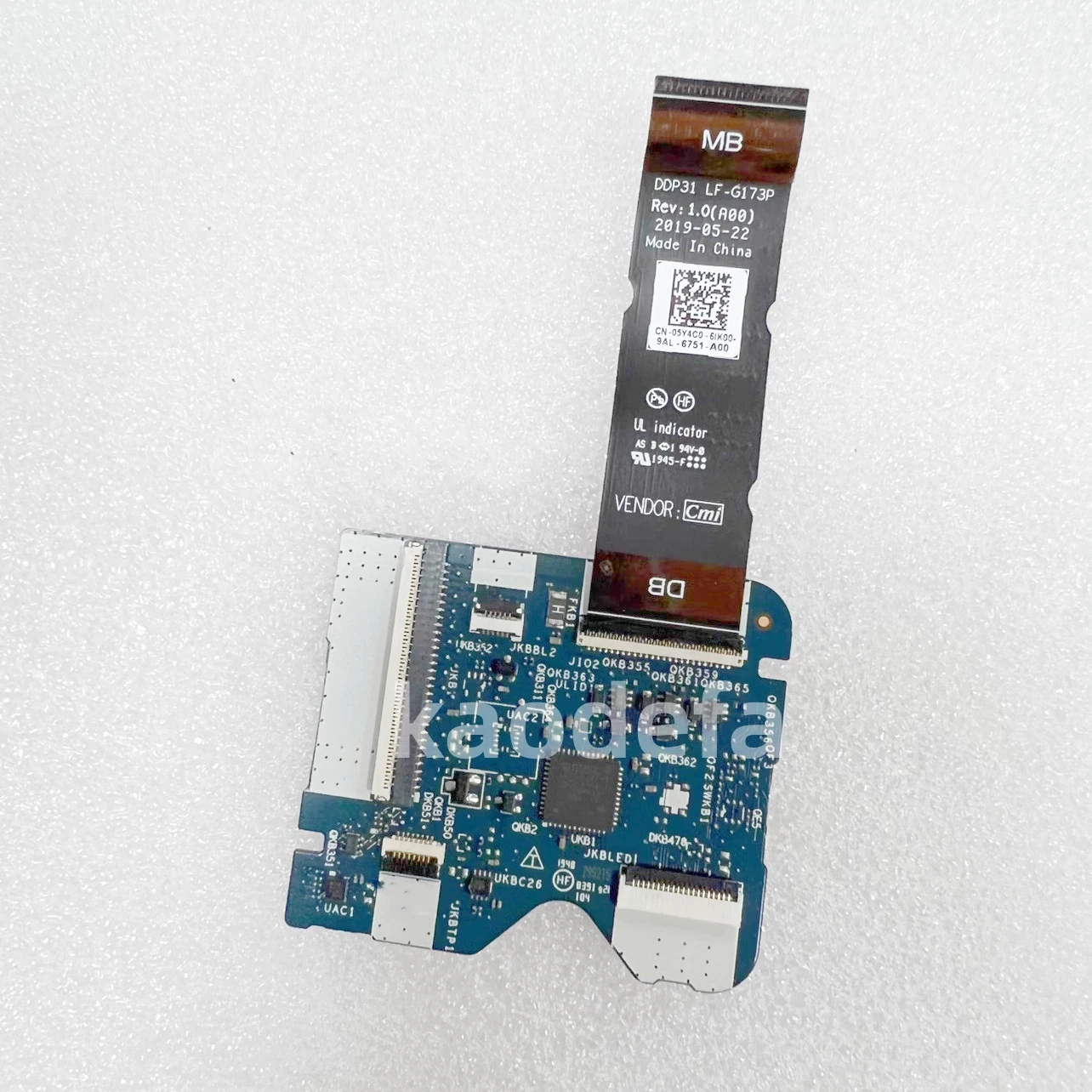 para Dell Xps 13 7390 Circuito de Junção Laptop Teclado Controle Placa Cabo Cn0myyw8 0myyw8 Myyw8 100 Teste Dp31 Ls-g173p - Imagem 3