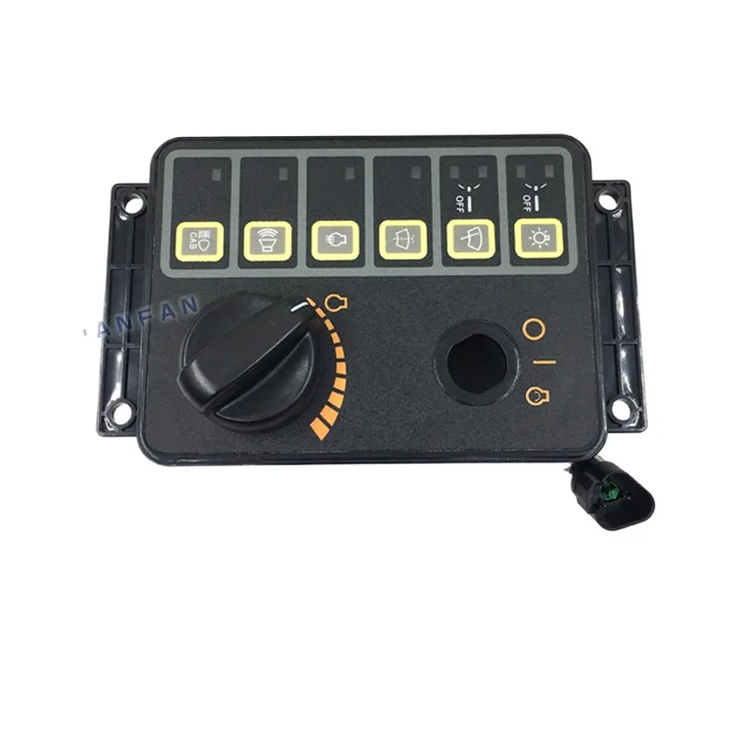 

For Hyundai R215/225/305/375-7 Headlight Wiper Throttle Knob Controller Assembly Excavator Accessories