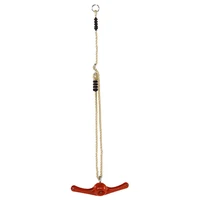 Red Kids Swing 360 Degree Rotating Swing For Kids Outdoor Playhouse, Tree House, Backyard Playset Or Swing Set Red 1