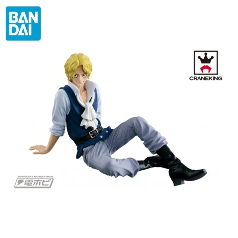 

BANDAI Original SC King of Styling One Piece Top War Sitting Position Sabo Special Edition SP Action Figure Model Collect Gifts