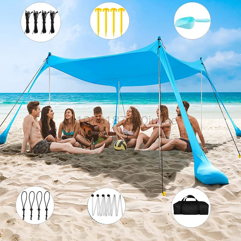 Summer Sky Mosquito Proof Tent for 5-8 People Camping, Picnicking, Ventilation, Ventilation, Insect Proof Tent, Mesh Tent