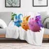 Sunny Bunnies – All Hold Paws! Throw Blanket christmas decoration Fashion Sofas anime Blankets Sunny Bunnies – All Hold Paws! Throw Blanket christmas decoration Fashion Sofas anime Blankets