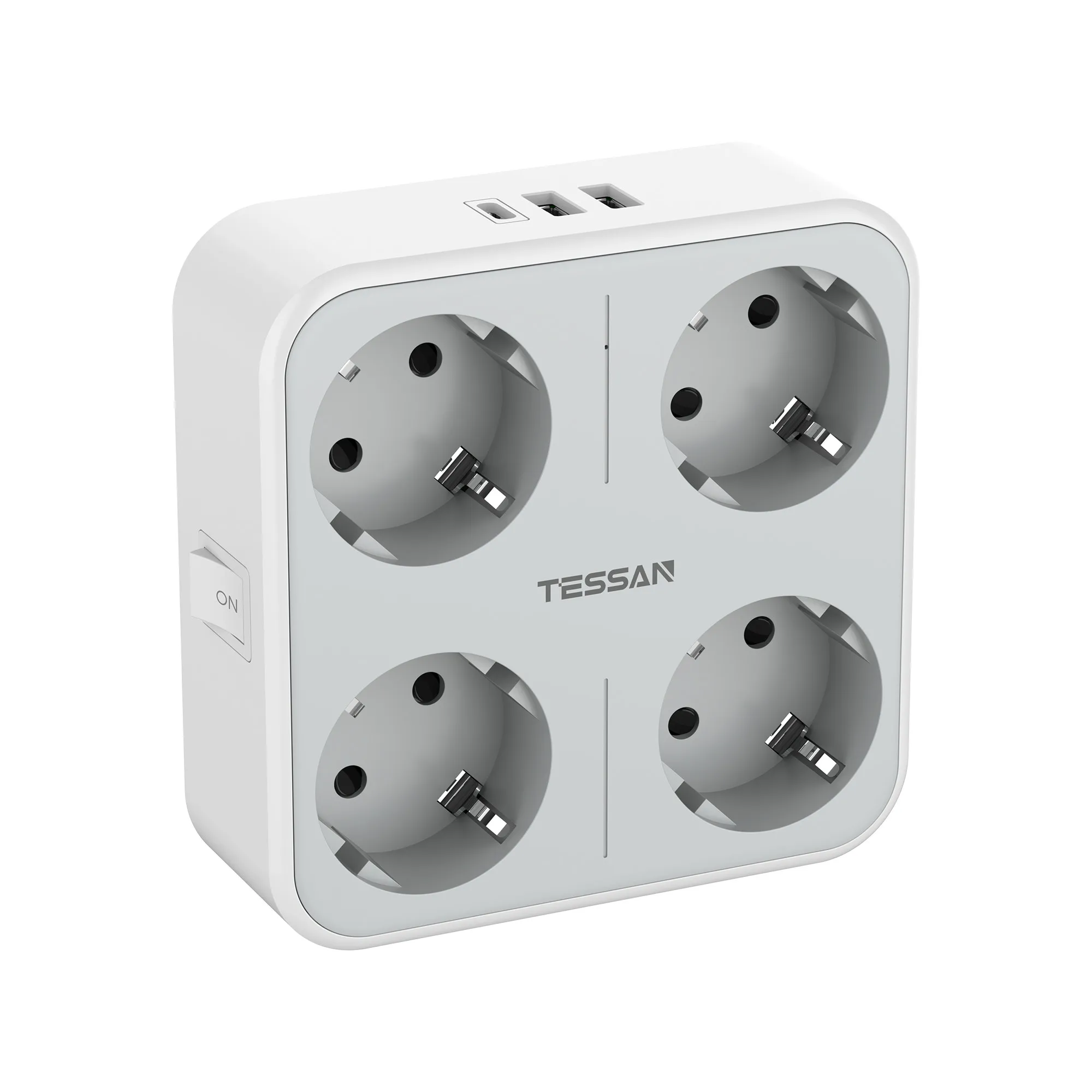 Tessan Multi Outlets Wand steckdose Extender mit Wechselstrom steckdosen,  USB-Anschlüssen und Typ C, EU Kr Stecker Steckdosen leiste Adapter Ladegerät  für zu Hause - AliExpress