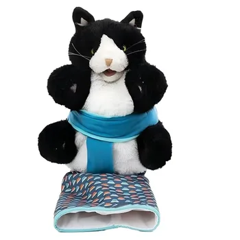 Plush Cat Wrestling Toy Glove 1