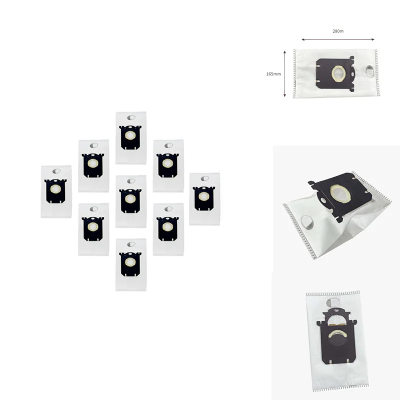 

Мешки для пыли S-Bag для Electrolux FC8202 FC8204 FC9087 FC9088 HR8354 HR8360 HR8378 HR8426 HR8514, 18 шт.