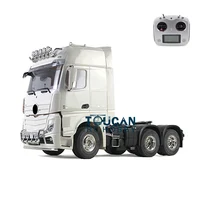 TOUCAN 3Axles Highline 1/14 RC Tractor Truck Remote Control Construction Vehicles Outdoor Cars Toys Gift Trailer DIY KIT Model 2