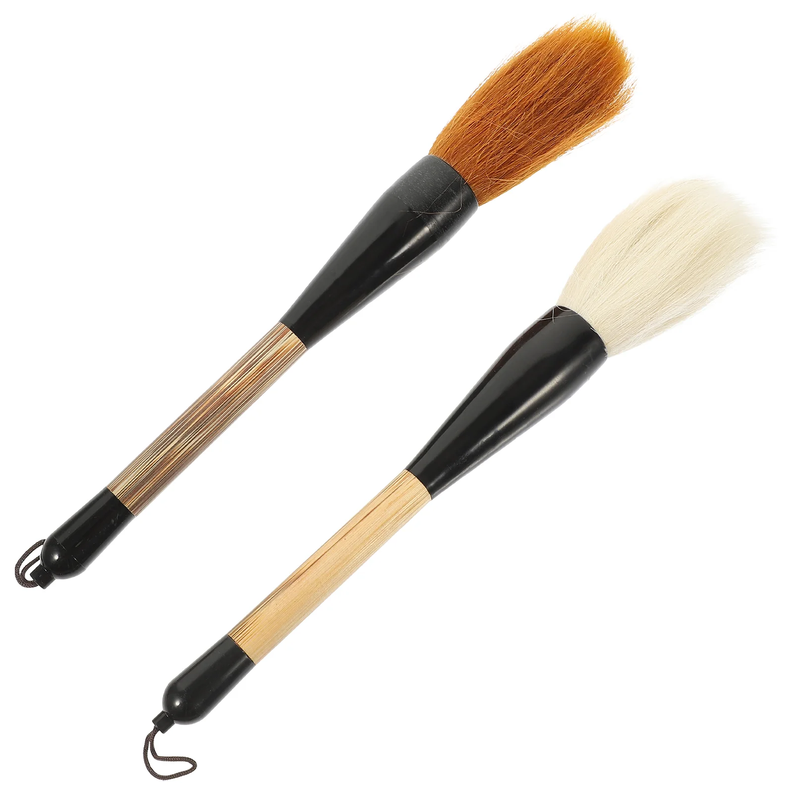 

2Pcs Oil Painting Brush Chinese Writing Brush Chinese Painting Calligraphy Pen