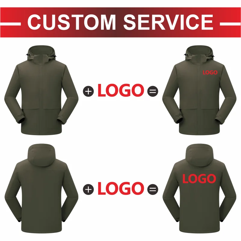 Casual Fleece Warm Jacket Custom Logo Men's And Women's Outdoor Sweatshirt Printing Brand Logo High Quality Hoodie Embroidery 6
