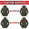 Casual Fleece Warm Jacket Custom Logo Men's And Women's Outdoor Sweatshirt Printing Brand Logo High Quality Hoodie Embroidery 6