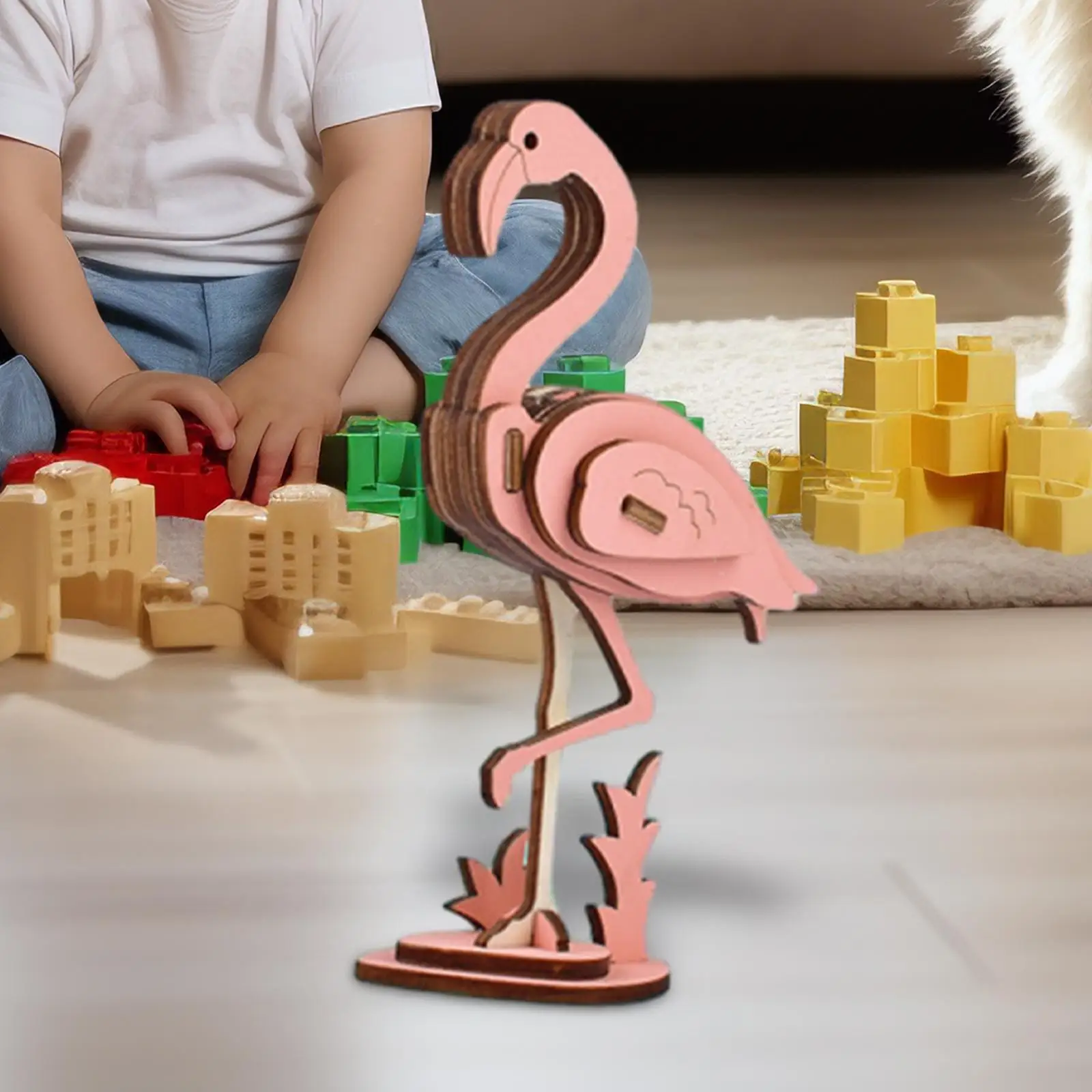 

3D Wooden Puzzle Model DIY Wood Crafts Kits for Friends Adults Children