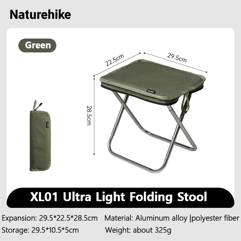 Naturehike aluminum stool for fishing