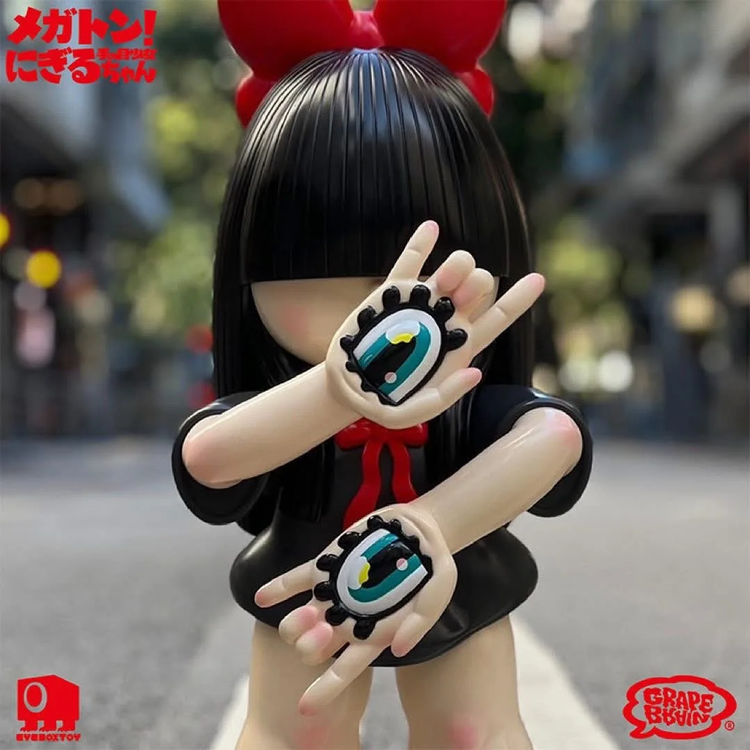GRAPE BRAIN MONSTER TAIPEI JINART にぎるちゃん 黄緑色ワンフェス