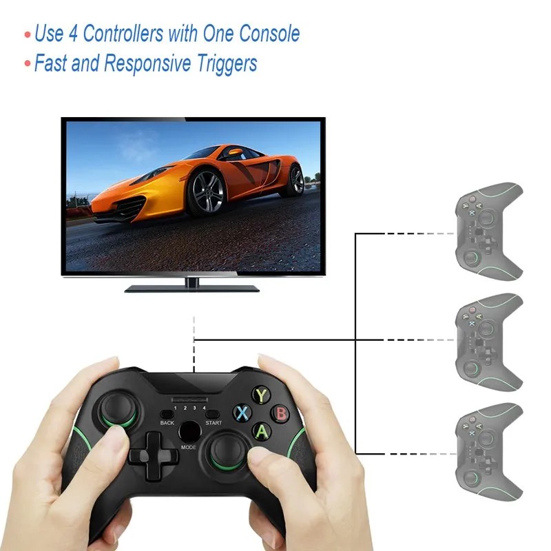 Wireless Gamepad For PS3/IOS/Android Phone/PC/TV Box Joystick 2.4G Joypad Game Controller For Xiaomi Smart Phone  Accessories