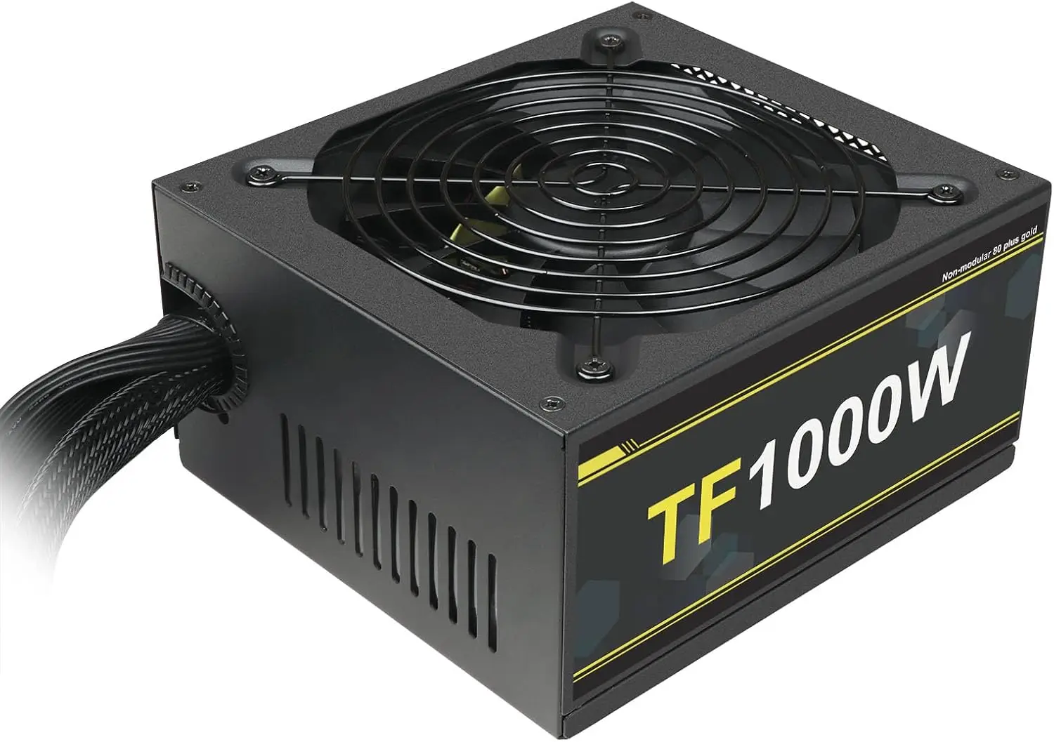 T.F.SKYWINDINTL 1000W 전원 공급 장치 전체 전압 100-240V 활성 PFC 게임 PSU 컴퓨터 전원 공급 장치 비모듈식 80 Plus Gold
