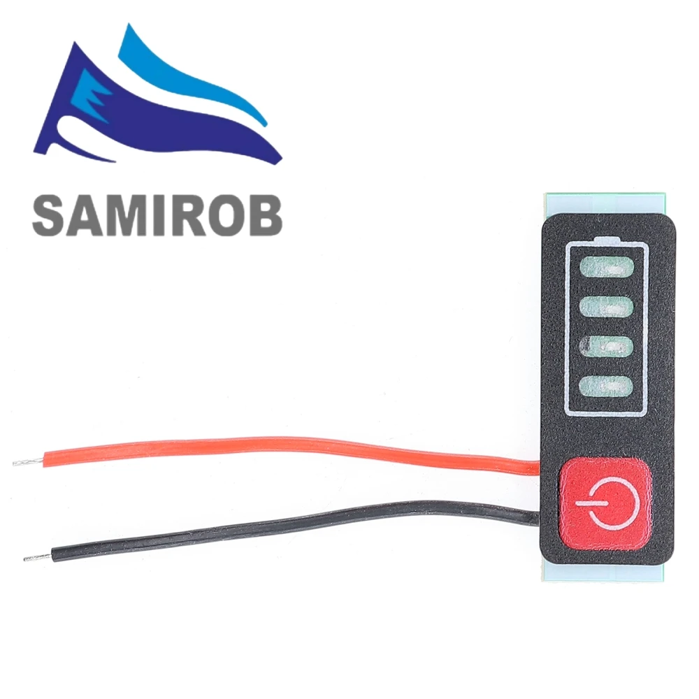 Battery capacity indicator for Makita lithium battery 5S 18V 21V electric drill screwdriver 18650 batteries LED display