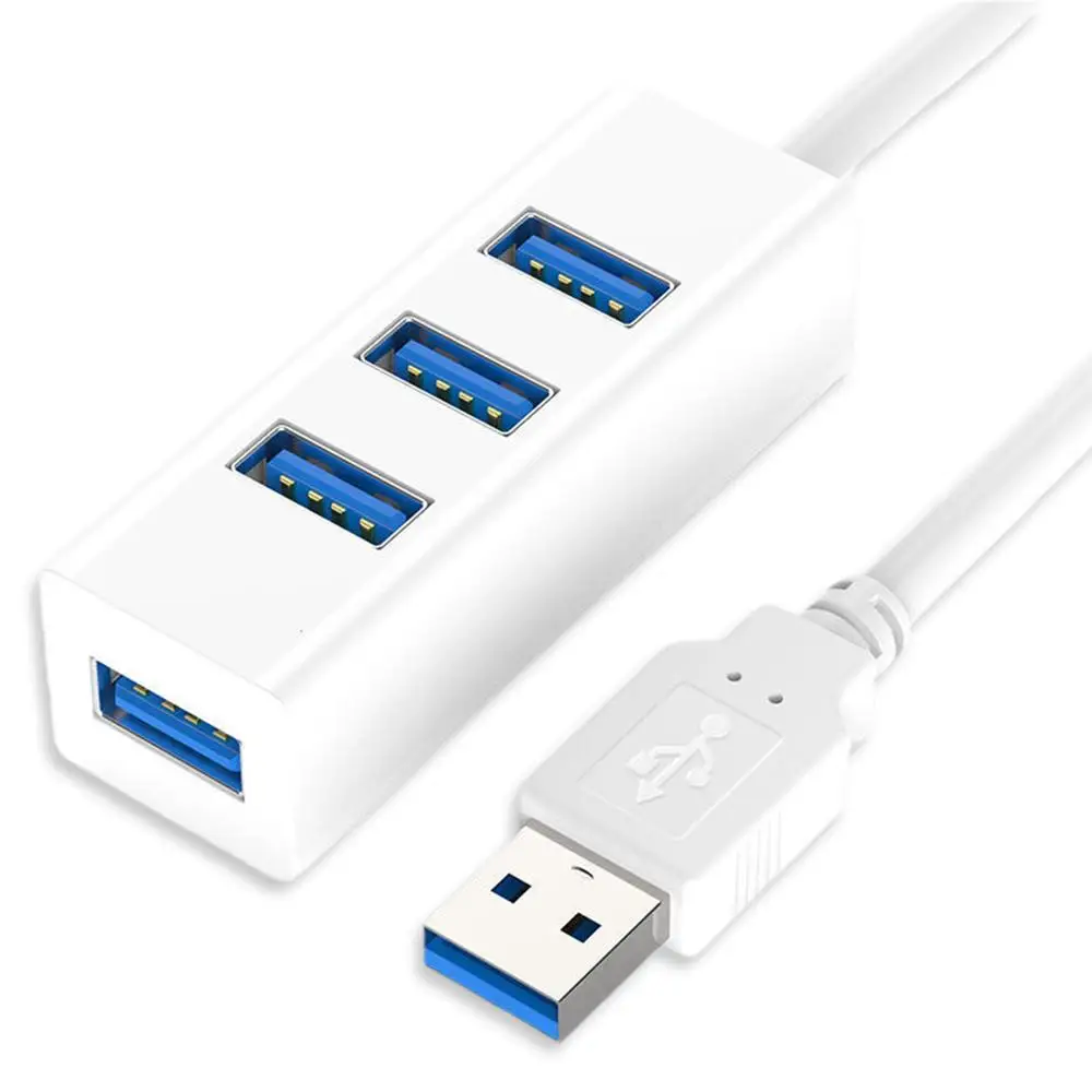 USB 2.0 허브 전원 공급 장치 허브, PC 노트북 컴퓨터 액세서리용 USB 어댑터, ABS USB 분배기, USB2.0, 휴대폰 Acc Y8R1, 4 포트