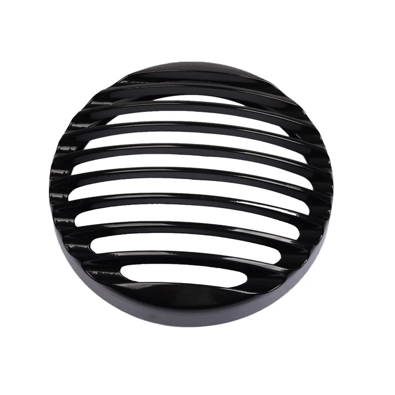Per Sportster Xl 883 Iron 1200 04-14 Custom Xl1200C 1200 Moto 5 3/4 Pollici Cnc Led Copertura Della Griglia Del Faro