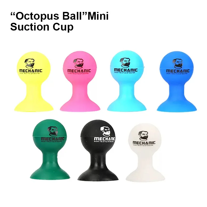 

Mechanic Universal Mini Rubber Octopus Sucker Silicone Bracket Phone Holder Stander Soft Silicone Comfortable Ball Suction Cup