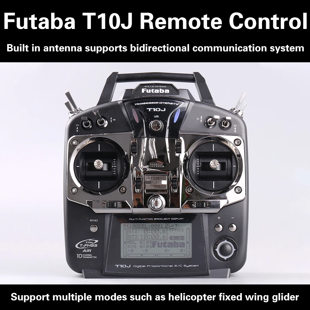 Original Futaba T10J 10J with R3008SB Receive 10 Channel 2.4GHz
