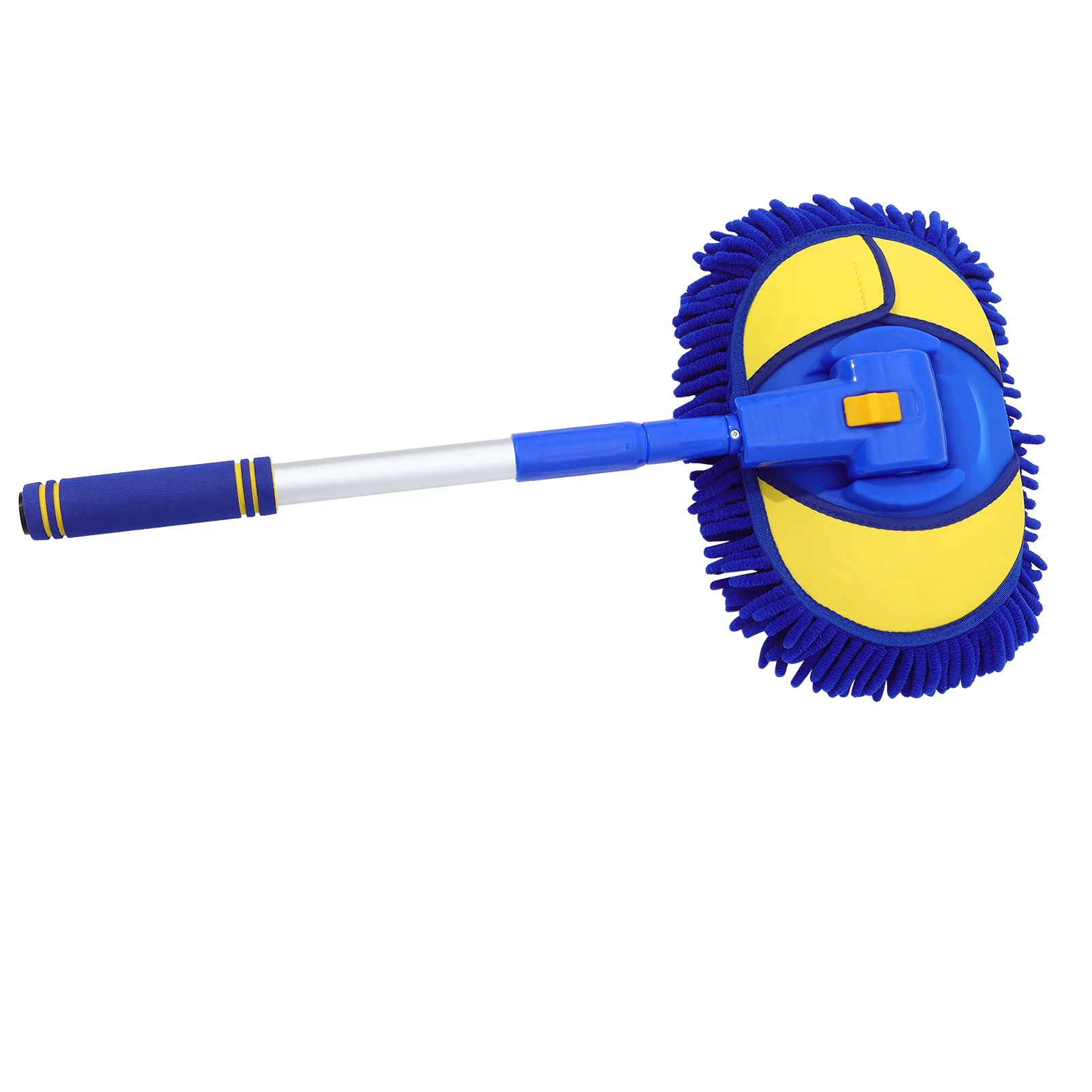 

Mop Wash Mop Brush Kit Retractable Telescopic Aluminum Alloy Cleaning Long Handle