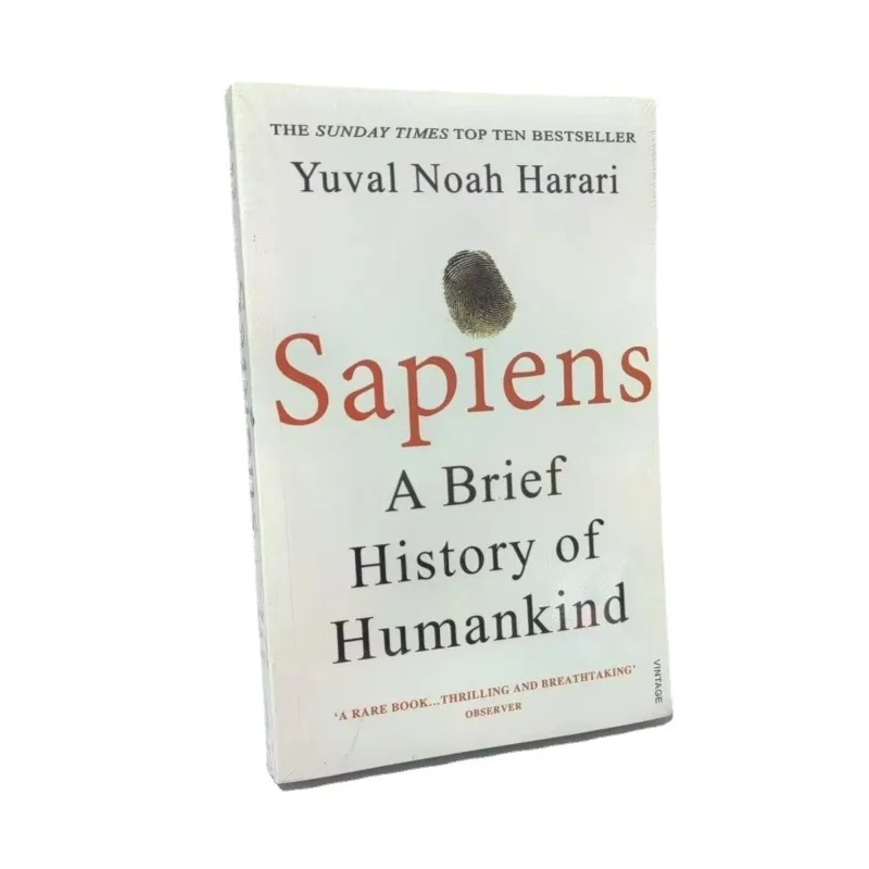 

Sapiens: A Brief History of Humankind Yuval Noah Harari English Books Anthropological History Books Extracurricular Reading Book