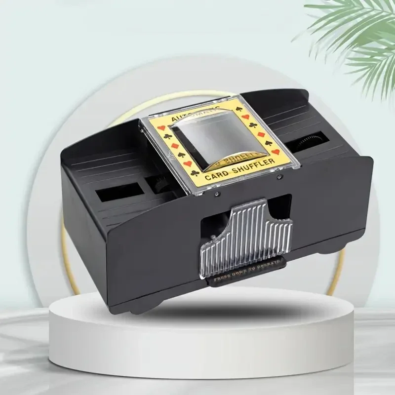 Professional Automatic Card Shuffler for Dedicated Deck Games For Board Game Durable Plastic Poker & Card Mixer for Family Game card shuffler