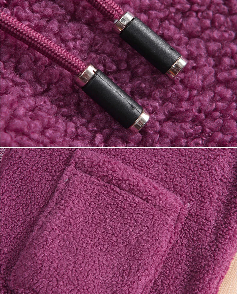 Cabolsa de lã de Cordeiro com Capuz para Mulheres Cabolsa de lã de Cordeiro Nova Primavera Outono Solto Coreano Zíper Cardigan Engrossado Mulher 2022 6 Computers & Electronics