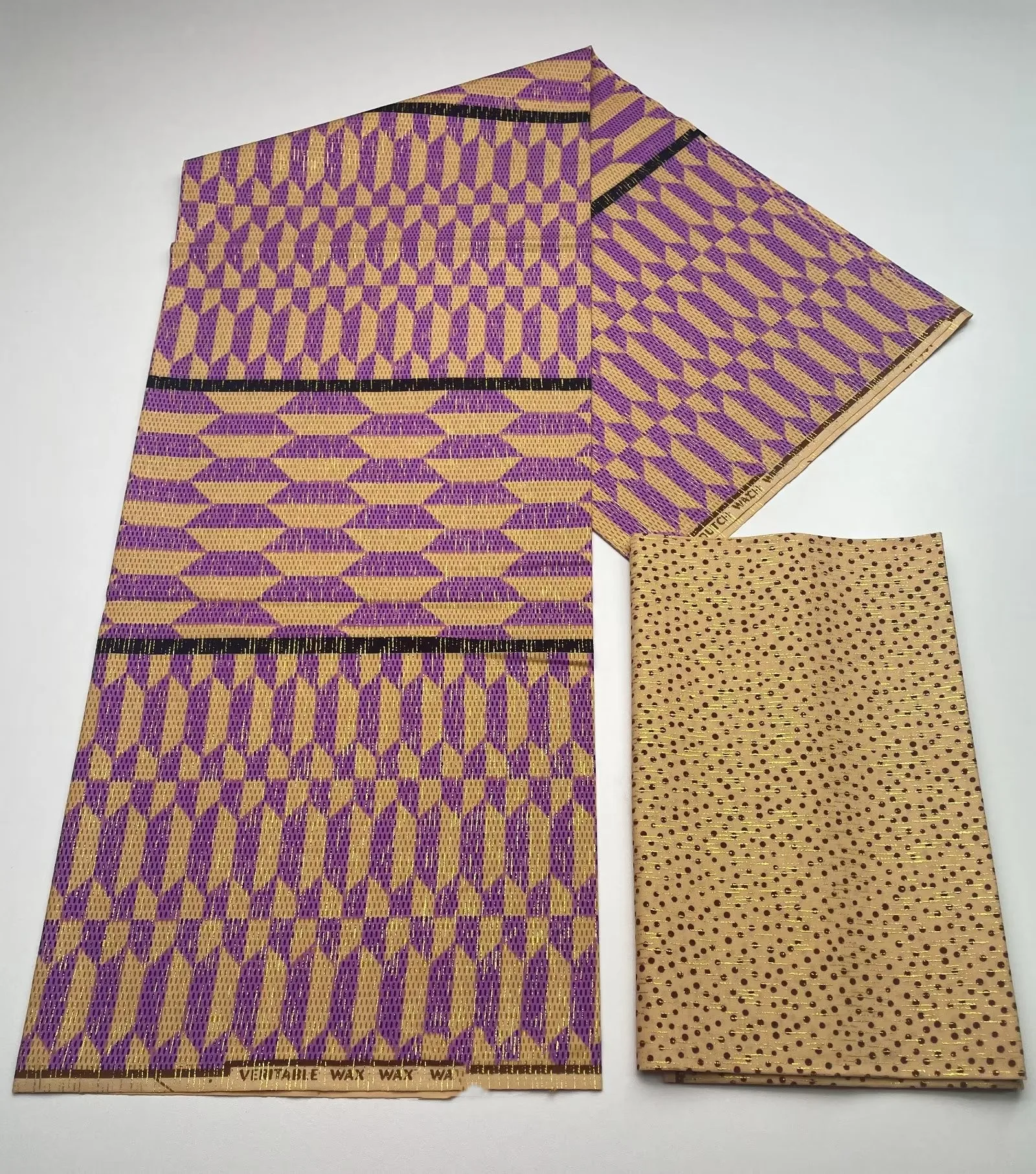 2024 Cotton African Golden Wax Fabric Fashion Print Fabric Ankara Fabric Ghana Nigeria Style Pagne Sewing Material 2+4 Yards 3C3 ankara african print batik pagne real wax fabric sewing patchwork wedding dress craft material 100% cotton high quality tissu