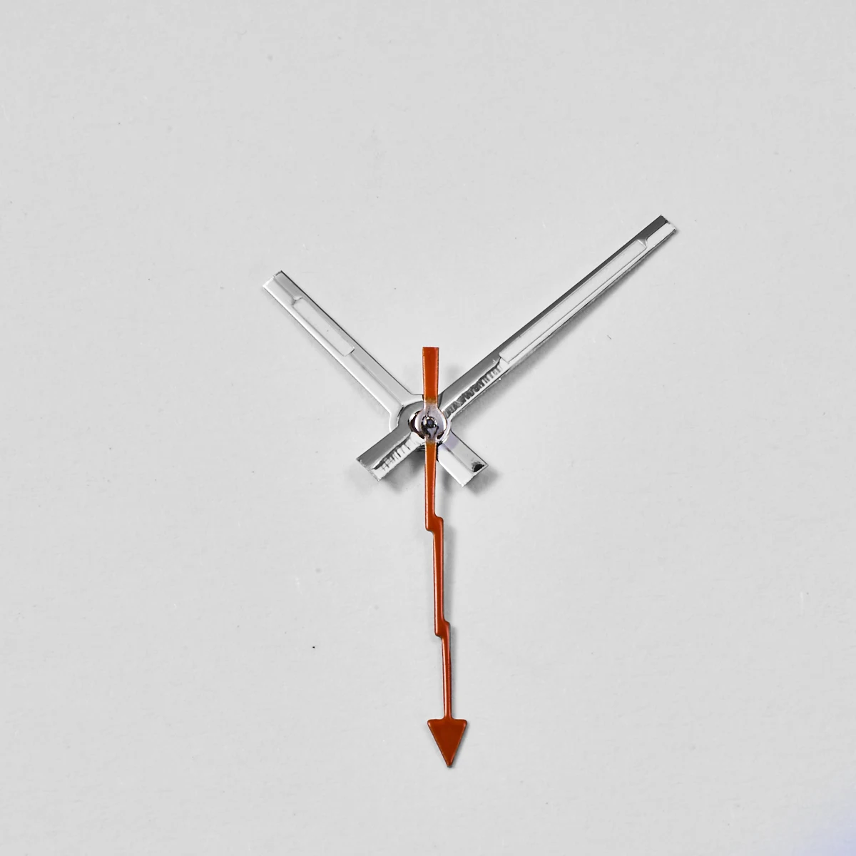 Luminous Green and Rose Gold Watch Hands - Elegant Accessory
