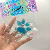 1PC Cartoon Cute Glowing Cat Paw TPR Cat Paw Slow Rebound Toy Funny Cat Claw Pinch Toy Lovely Cartoon Squeeze Cat Paw 4