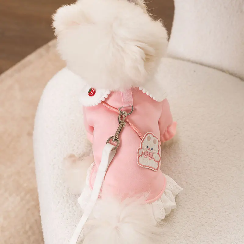 Winter Warm Dog Clothes cute Dog Hoodies Puppy Outfit dogs Pug Chihuahua Sweater dog Polo Shirt Cat Coat Costume Dress pet clothes