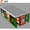 Fast Shipping 6x3m Digital Printing Inflatable Haunted Maze Christmas Inflatable Labyrinth Maze Arena for Sale 3