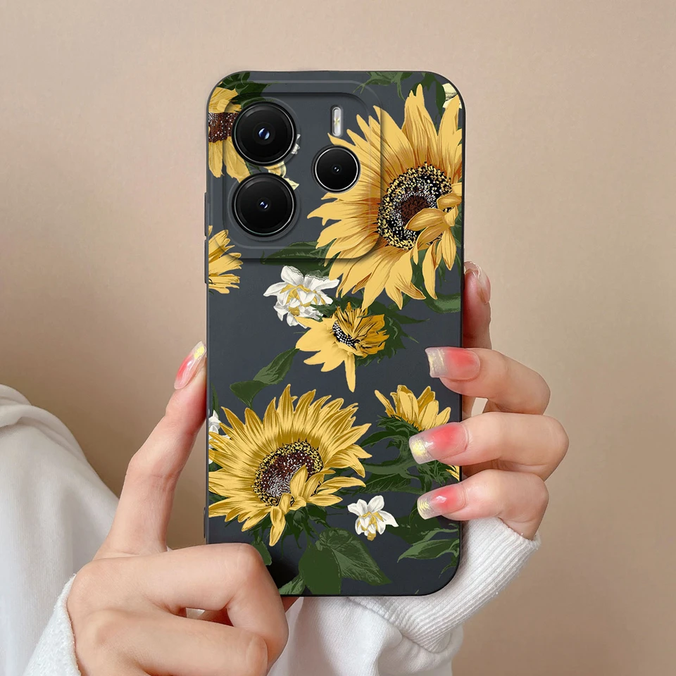 Rose Avocado Liquid Durable Non-Slip Silicone Back Cover