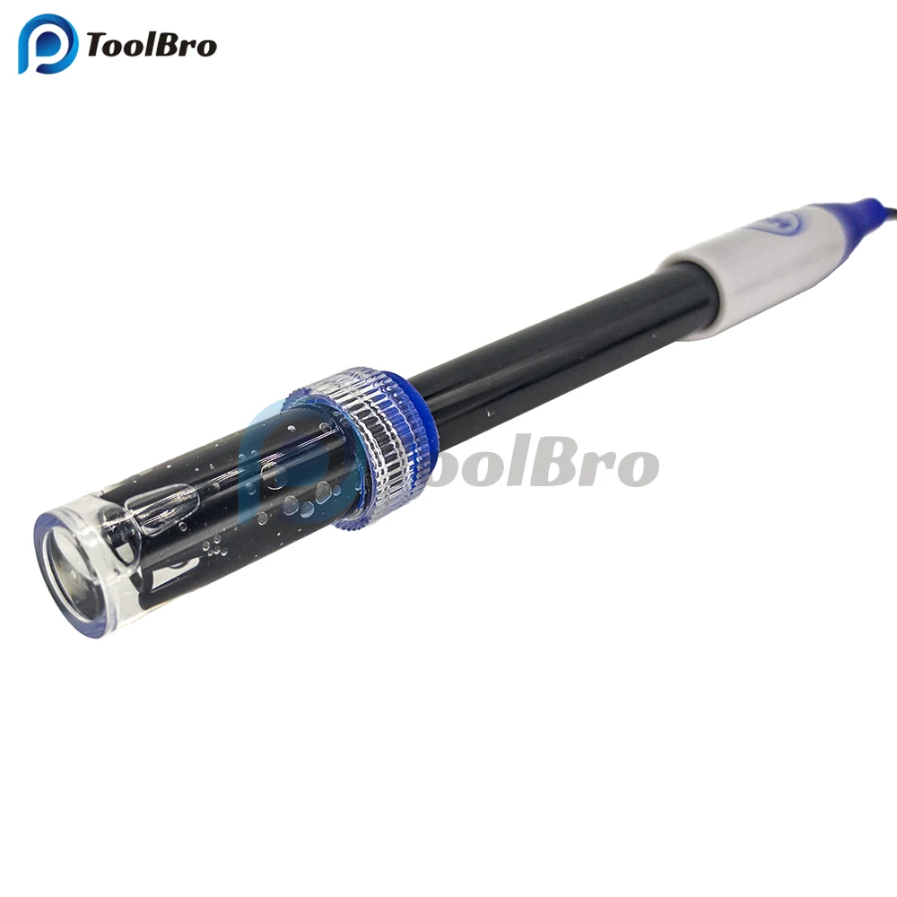 E-201-9 PH Composite Electrode Probe BNC Connector 0-14 pH Ag bgC1 for Laboratory Experimental 5