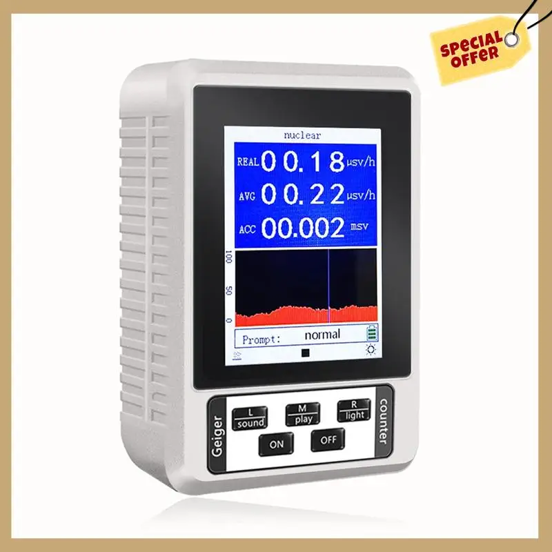 Nuclear Radiation Detector Geiger Counter Personal BR-9B XR-1 Dosimeter Marble Detector Beta Gamma-WMAN