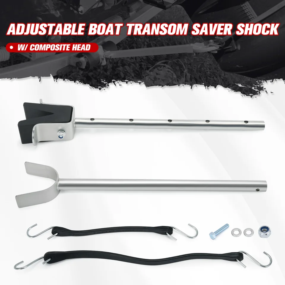 Adjustable Transom Saver, 23 To 35 Inches, Composite Head Holds Engine - View #2