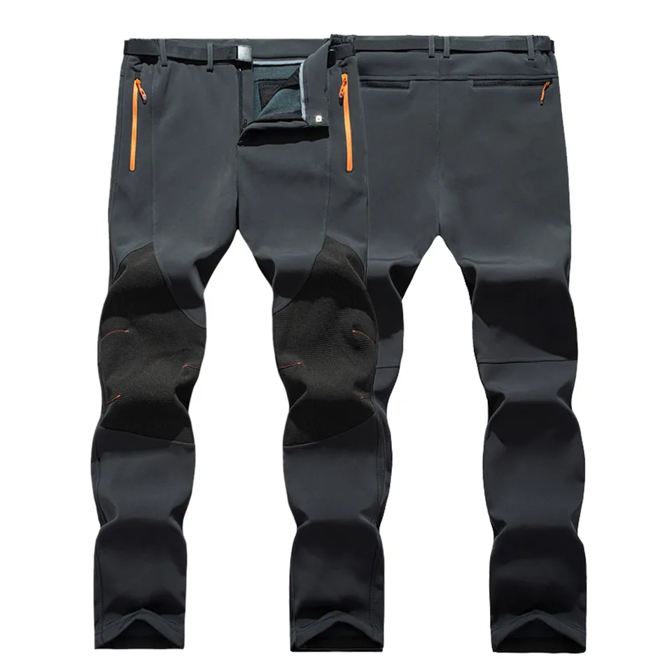 Men's Stylish Fleece Lined Hiking Trousers