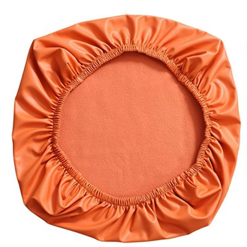 Elegant Elastic PU Leather Chair Seat Cover Protector