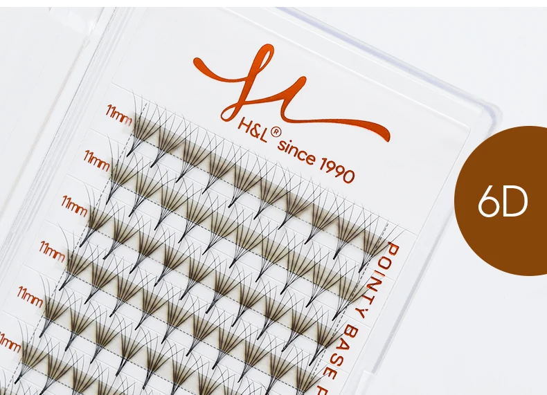H&L Sharp Narrow Stem Premade Fans Lash 3D/4D/5D/6D/7D/10D/12D Slim Thin Pointy Base Promade Volume Fans Wimpernverlängerung – Detail 20