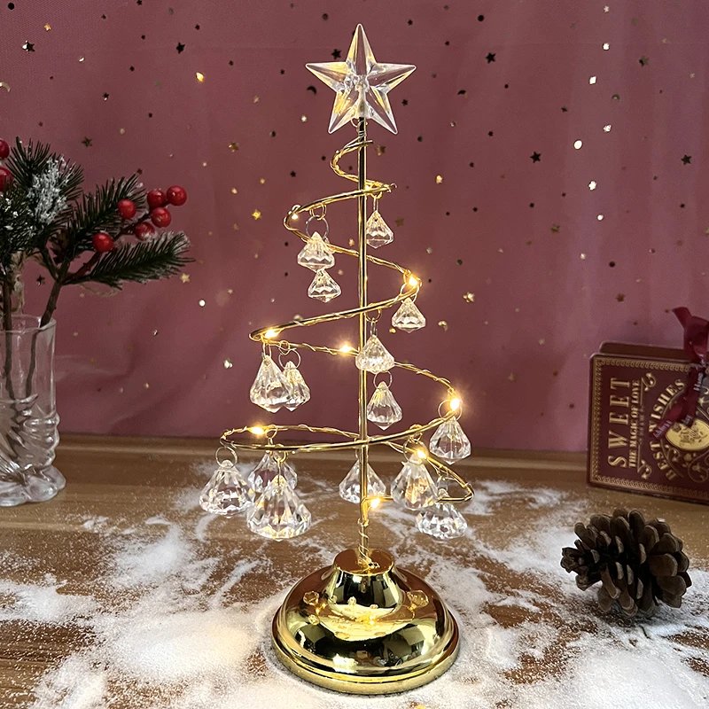 Crystal Light choinka gwiazda bajkowe oświetlenie LED uzwojenie drzewo ozdoby stołowe dom salon zaopatrzenie firm festiwal prezent 3 Crystal Light choinka gwiazda bajkowe oświetlenie LED uzwojenie drzewo ozdoby stołowe dom salon zaopatrzenie firm festiwal prezent 3