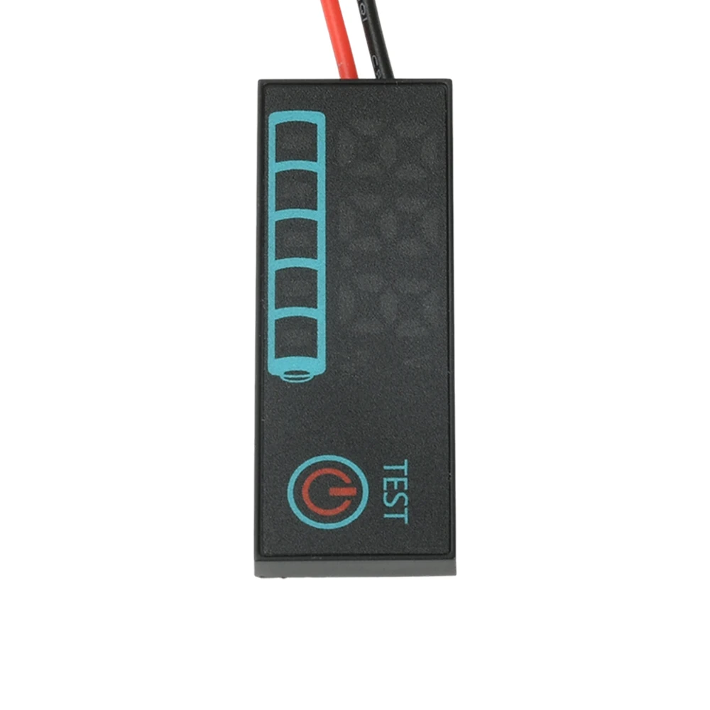 DC 7-55V LED 표시기 전압 및 충전 수준 표시, 전원 차단 메모리 기능 포함, 산성 배터리/리튬 배터리용