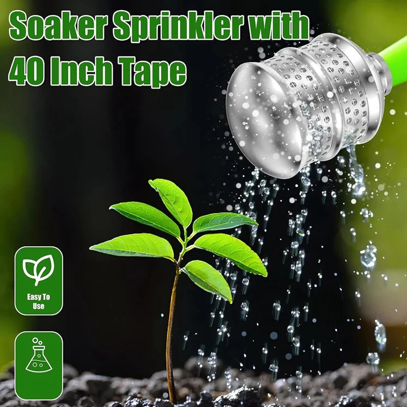 

2 Pack Bubbler Sprinkler Heads, Diffuser Flood Nozzle Gentle Garden Metal Watering Soaker Sprinkler For Plants Garden Durable